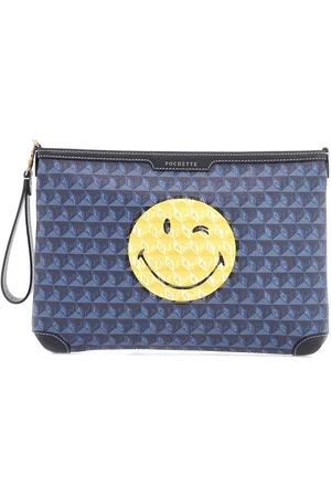 Anya Hindmarch I am a plastic bag eyes pochette - OS