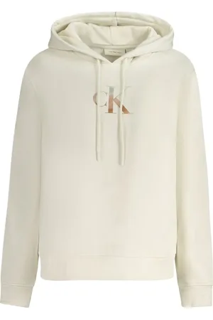 Calvin Klein White Cotton Women Sweater - XL