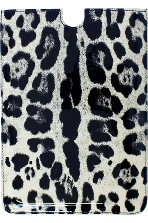 Dolce & Gabbana Leopard Pattern Leather eBook Cover Tablet Case