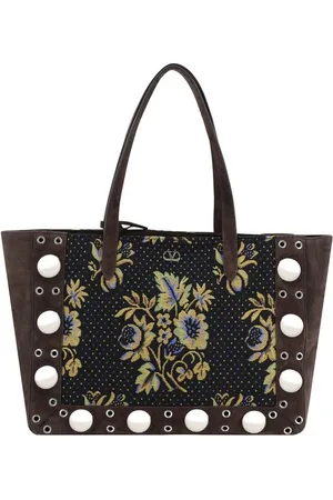 VALENTINO GARAVANI Embroidery Nellcote Tote Bag