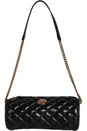 VERSACE Mini Quilted Lambskin Leather Crossbody Sling Bag