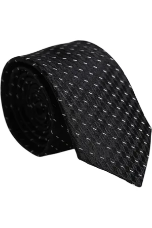 Dolce & Gabbana Patterned Silk Adjustable Necktie Tie