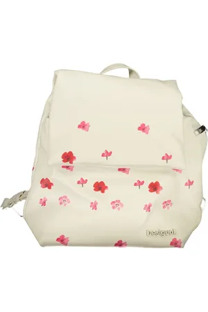 Desigual White Polyethylene Backpack