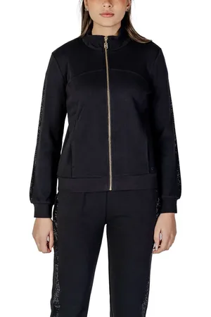 Liu Jo Black Cotton Sweater - IT44|L