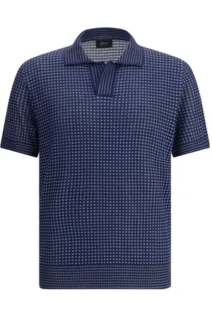 BRIONI Silk Polo Shirt - IT46 | S