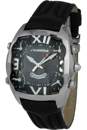 Chronotech Leather Watch