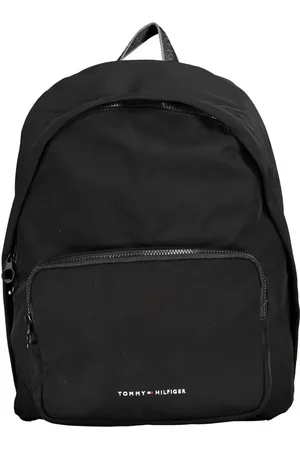 Tommy Hilfiger Chic Urban Black Backpack with Laptop Compartment