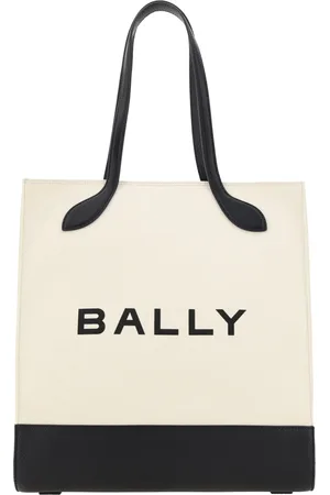 Bally Chic Monochrome Leather Tote Bag