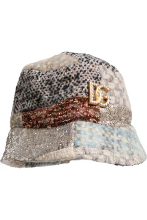 Dolce & Gabbana Multicolor Patchwork Embellished Bucket Hat - 57 cm|S
