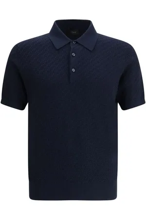 BRIONI Polo Shirt with woven pattern. - IT46 | S