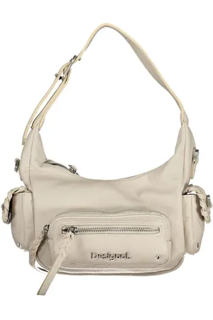 Desigual White Polyethylene Handbag