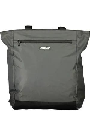 K-Way Green Polyester Women Handbag