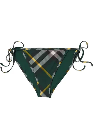 Burberry Checked bikini briefs - XS