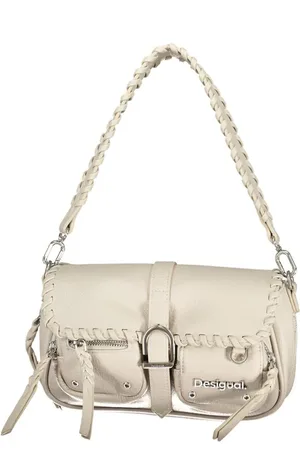 Desigual White Polyethylene Handbag