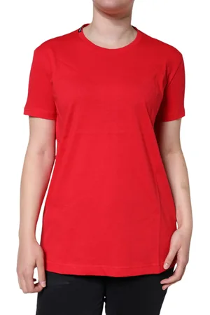 Dolce & Gabbana Cotton Crew Neck Short Sleeve Tee T-shirt - IT42|M