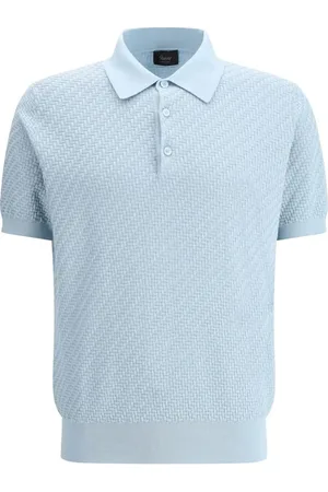 BRIONI Polo Shirt with woven pattern. - IT46 | S