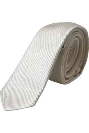 Dolce & Gabbana Solid 100% Silk Adjustable Tie