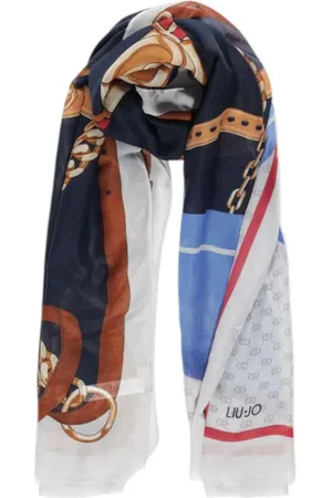 Liu Jo Blue Polyester Scarf - One Size