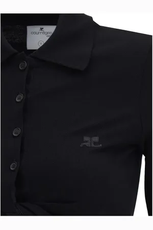 Courrèges Courrèges Polo with twisted detail - M