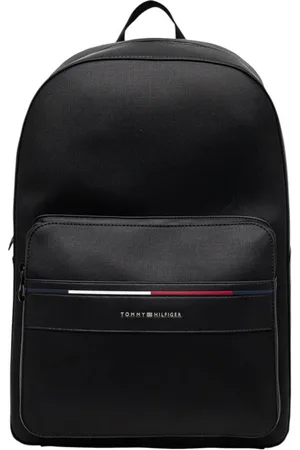 Tommy Hilfiger Black Polyethylene Backpack