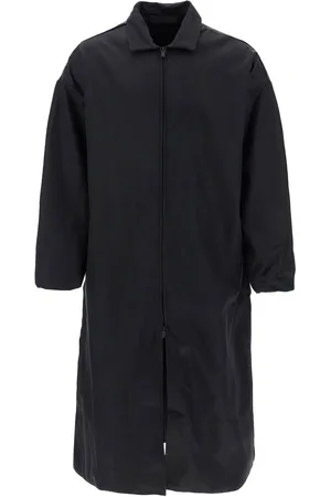 FEAR OF GOD Long nylon jacket with logo patch. - L
