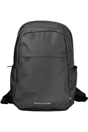 Tommy Hilfiger Black Polyester Backpack