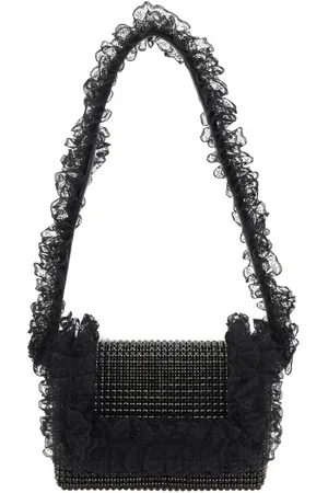 Self-Portrait Crystal Lace Shoulder Bag