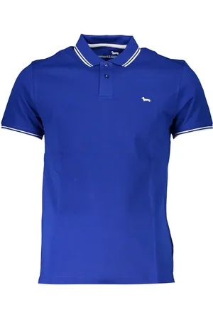 HARMONT&BLAINE Sleek Short Sleeved Contrast Polo - S