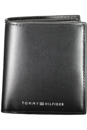 Tommy Hilfiger Black Leather Men Wallet