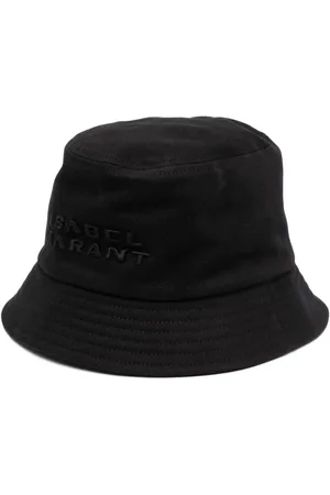 Isabel Marant Haley logo bucket hat - 57 BLACK/BLACK