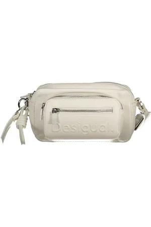 Desigual White Polyethylene Handbag