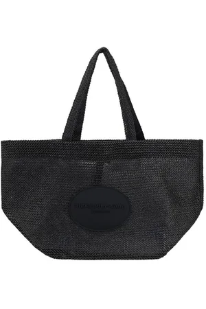 Alexander Wang Punch XL Raffia Shoulder Bag