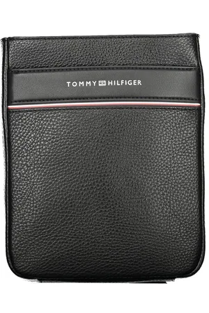 Tommy Hilfiger Black Polyethylene Men Shoulder Bag