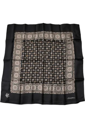 Dolce & Gabbana Cactus Square Handkerchief Scarf