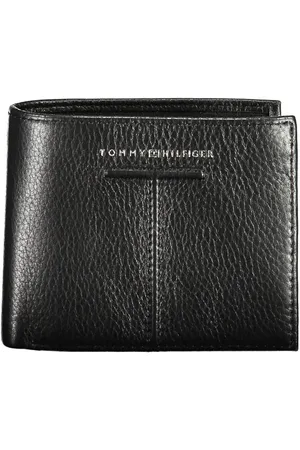 Tommy Hilfiger Black Leather Men Wallet