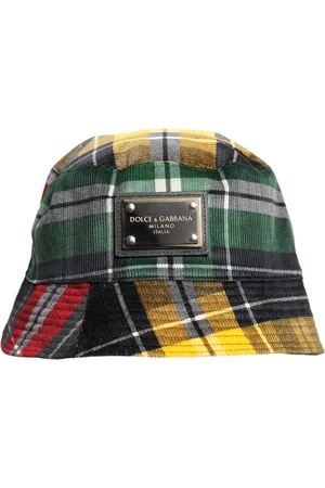 Dolce & Gabbana Multicolor Polyester Wide Brim Bucket Hat - 59 cm|L