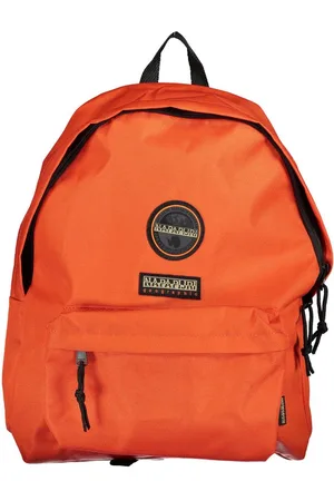 Napapijri Eco-Chic Orange Backpack for the Modern Explorer