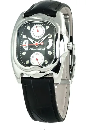 Chronotech Leather Watch