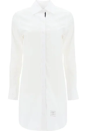 Thom Browne Short button-down shirt dress - 38