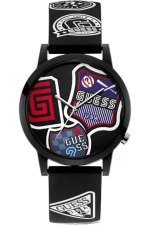 Guess Black Silicone Watch