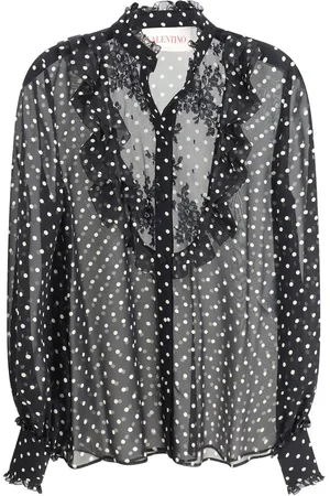 VALENTINO Polka dot silk Shirt - IT40 | M