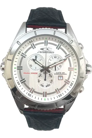 Chronotech Leather Watch