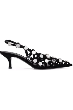 The Attico Grid slingback décol - 39