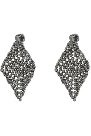 Brunello Cucinelli Faceted Earrings - One Size