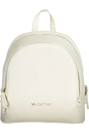 VALENTINO White Polyethylene Backpack