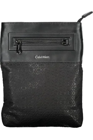 Calvin Klein Eco-Conscious Sleek Black Shoulder Bag