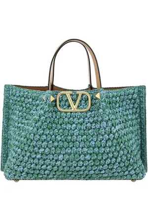 VALENTINO GARAVANI Raffia Tote Bag