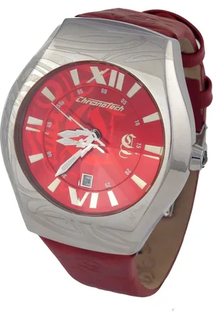 Chronotech Leather Watch