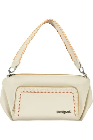 Desigual White Polyethylene Handbag