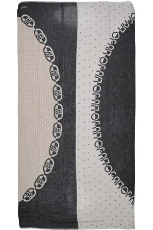 Liu Jo Black Polyester Scarf - One Size